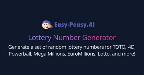 random number generator for mega millions|Free AI Lottery Number Generator .